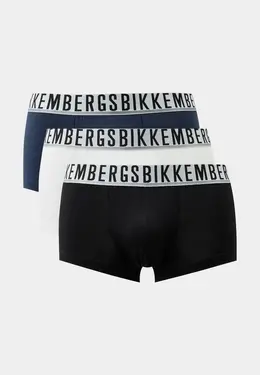 Bikkembergs: Белые трусы 