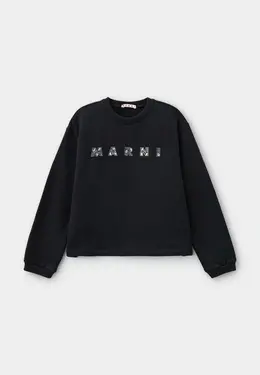 Marni: Чёрный свитшот 