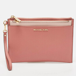 Michael Kors: Розовый клатч  Jet Set