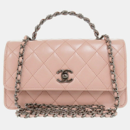 Chanel: Розовый клатч 