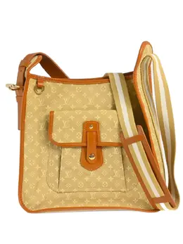 Louis Vuitton Pre-Owned: Бежевая сумка 