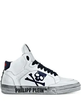 Philipp Plein: Белые кроссовки  TM