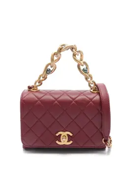 CHANEL Pre-Owned: Красная сумка 