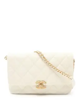 CHANEL Pre-Owned: Белая сумка 