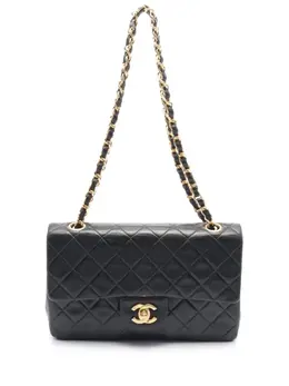 CHANEL Pre-Owned: Чёрная сумка 