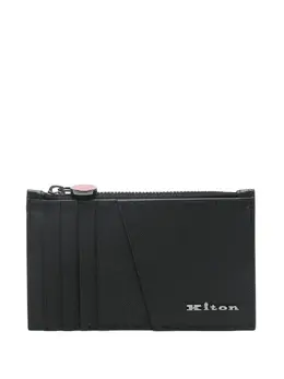 Kiton: Чёрный картхолдер 