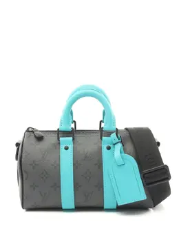 Louis Vuitton Pre-Owned: Тёмная сумка 