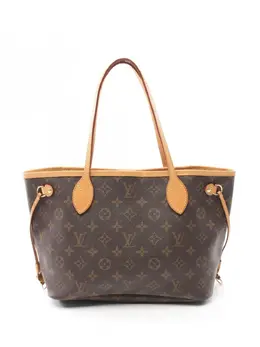 Louis Vuitton Pre-Owned: Коричневая сумка-шоппер 