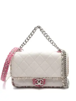 CHANEL Pre-Owned: Белая сумка 