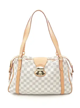 Louis Vuitton Pre-Owned: Белая сумка 