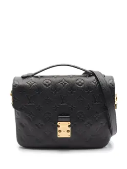 Louis Vuitton Pre-Owned: Чёрная сумка 