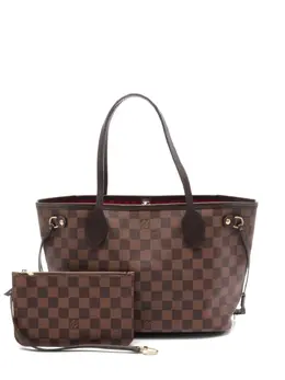 Louis Vuitton Pre-Owned: Коричневая сумка-шоппер 