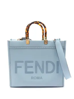 Fendi Pre-Owned: Светлая сумка 