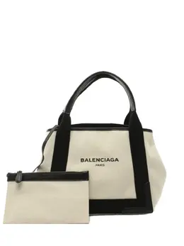 Balenciaga Pre-Owned: Синяя сумка-шоппер 