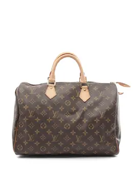 Louis Vuitton Pre-Owned: Коричневая сумка-шоппер 