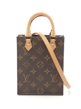 Louis Vuitton Pre-Owned: Коричневая сумка-шоппер 