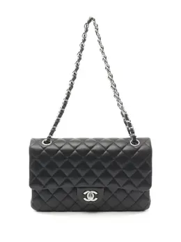 CHANEL Pre-Owned: Чёрная сумка 