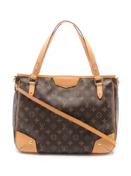 Louis Vuitton Pre-Owned: Коричневая сумка 