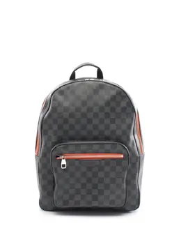 Louis Vuitton Pre-Owned: Чёрный рюкзак 