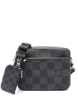 Louis Vuitton Pre-Owned: Чёрная сумка 