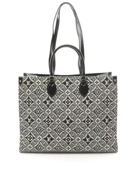 Louis Vuitton Pre-Owned: Чёрная сумка-шоппер 