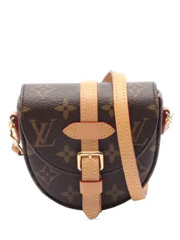 Louis Vuitton Pre-Owned: Коричневая сумка через плечо 