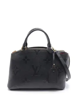 Louis Vuitton Pre-Owned: Чёрная сумка-шоппер 