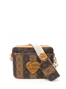 Louis Vuitton Pre-Owned: Коричневая сумка 