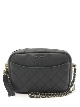 CHANEL Pre-Owned: Чёрная сумка 