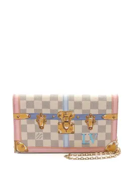 Louis Vuitton Pre-Owned: Розовый кошелёк 