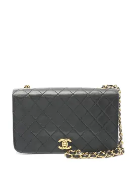 CHANEL Pre-Owned: Чёрная сумка 