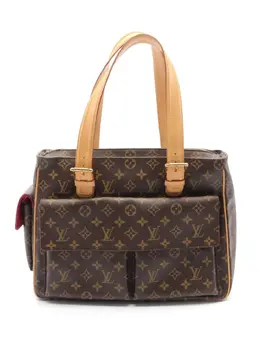 Louis Vuitton Pre-Owned: Коричневая сумка-шоппер 