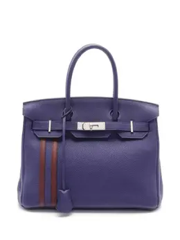 Hermès Pre-Owned: Голубая сумка 