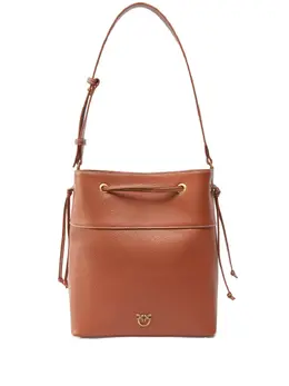 PINKO: Коричневая сумка  Love Birds