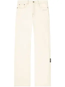 Off-White: Светлые джинсы 