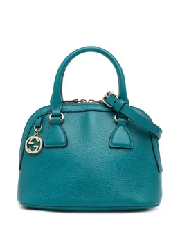 Gucci Pre-Owned: Голубая сумка 