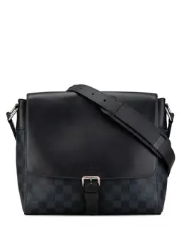 Louis Vuitton Pre-Owned: Чёрная сумка через плечо 