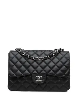CHANEL Pre-Owned: Чёрная сумка 