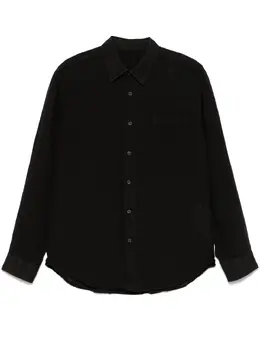 120% Lino: Чёрная рубашка 