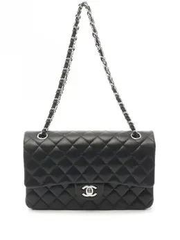 CHANEL Pre-Owned: Чёрная сумка 