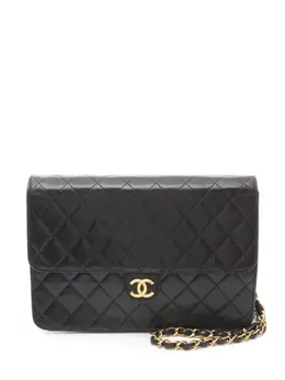 CHANEL Pre-Owned: Чёрная сумка 