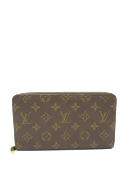 Louis Vuitton Pre-Owned: Коричневый кошелёк 