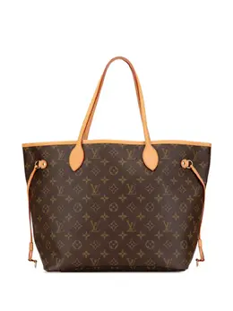 Louis Vuitton Pre-Owned: Коричневая сумка-шоппер 
