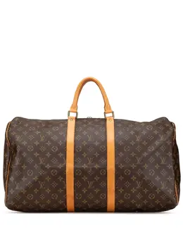 Louis Vuitton Pre-Owned: Коричневая сумка 