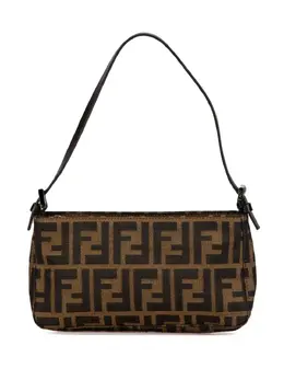 Fendi Pre-Owned: Коричневая сумка 