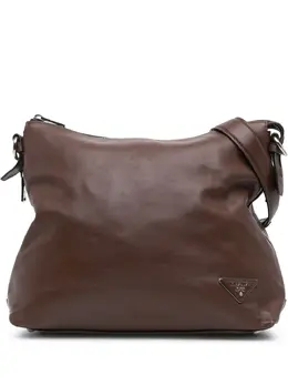 Prada Pre-Owned: Коричневая сумка 