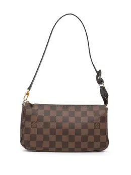 Louis Vuitton Pre-Owned: Коричневая сумка 