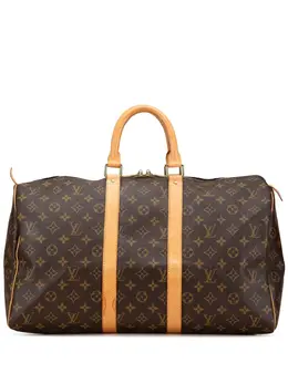 Louis Vuitton Pre-Owned: Коричневая сумка 