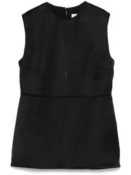 Jil Sander: Атласный жилет 