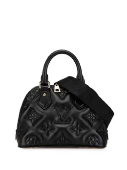 Louis Vuitton Pre-Owned: Чёрная сумка 